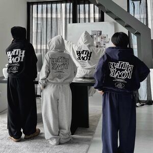 Graphic Sweater and Sweatpants Set